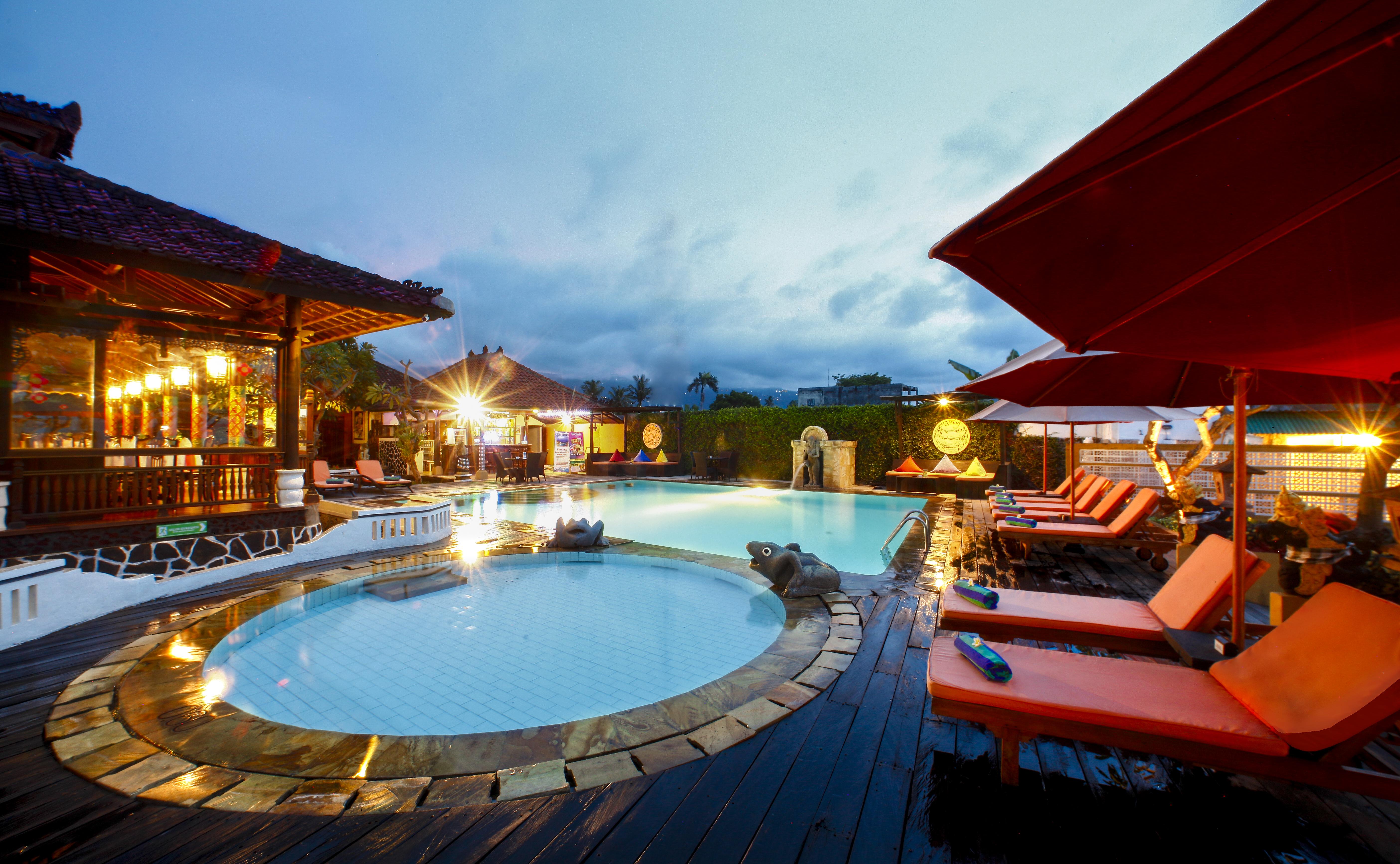 Bali Taman Beach Resort & Spa Lovina Pabean Buleleng Exterior foto